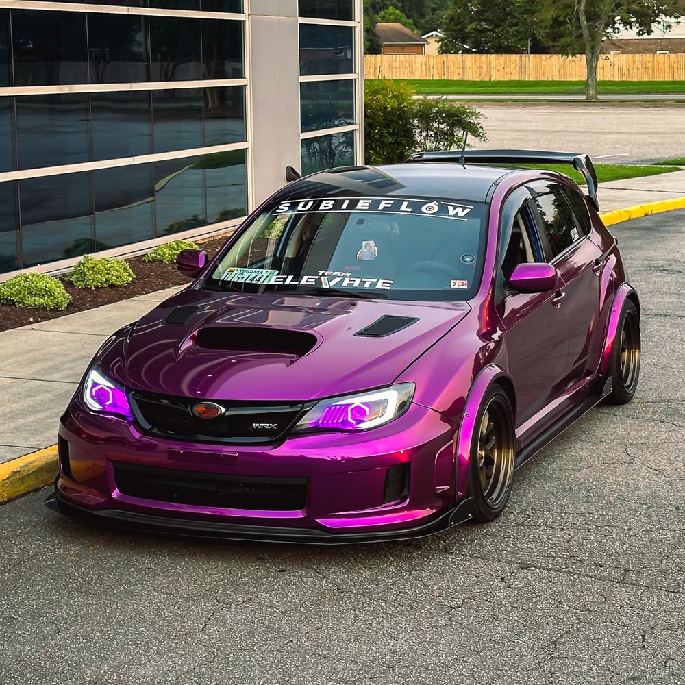 WRX　カイ 2008-2014 Subaru WRX/STI Front Splitters | icyaero