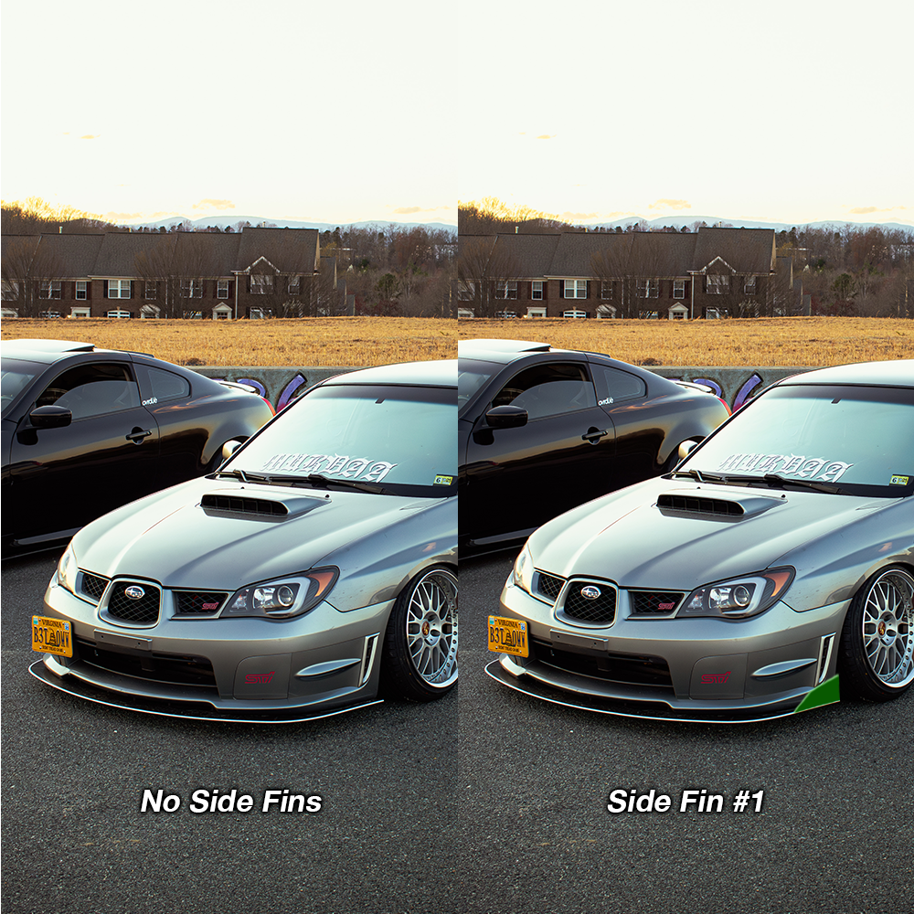 2006 wrx sti front splitter