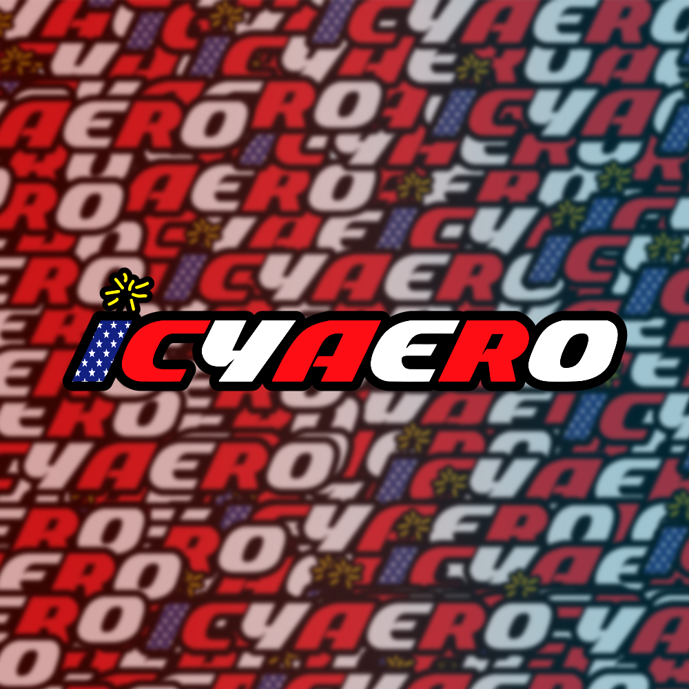 Icyaero "Fireworks" Sticker