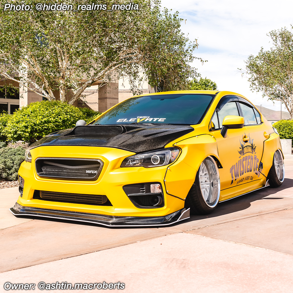 subaru wrx front splitter
