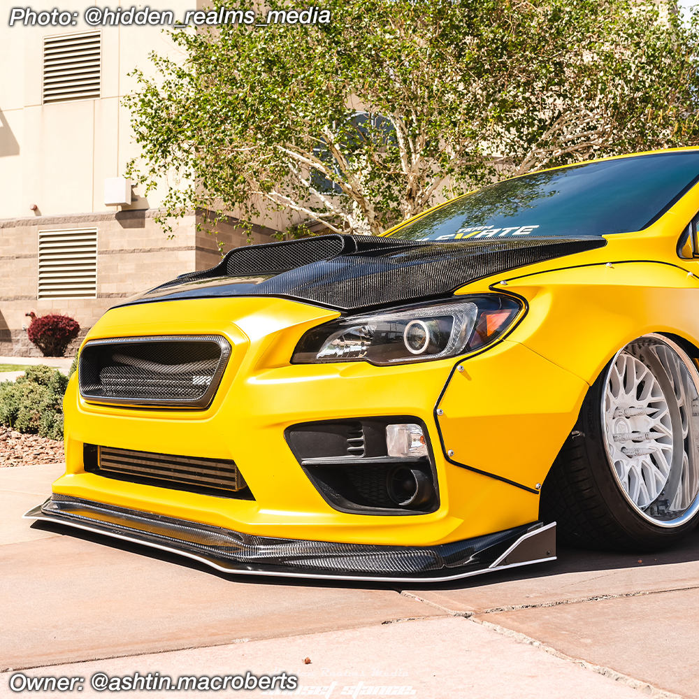 subaru wrx sti front lip