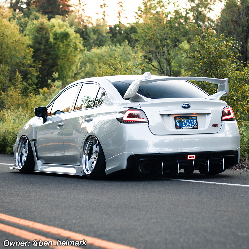 rear diffuser edge trim