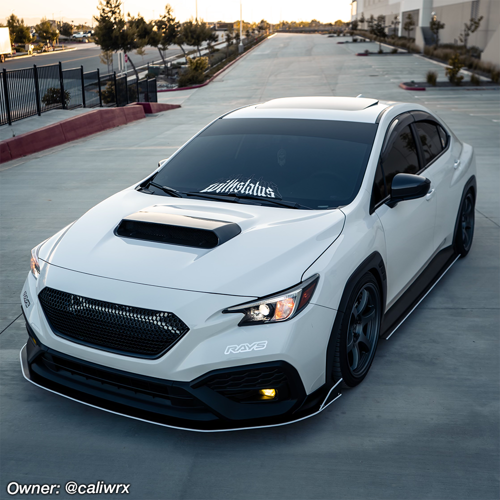 22+ wrx side skirts
