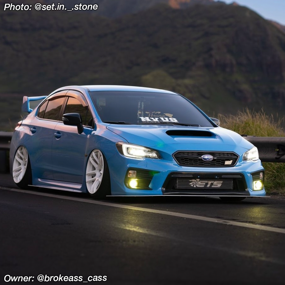 2020 wrx front splitter