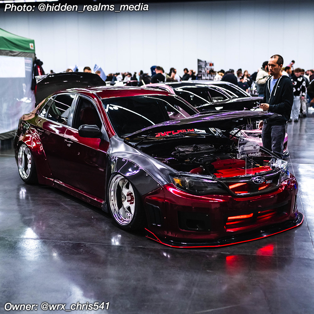 subaru front splitter wrx 2012