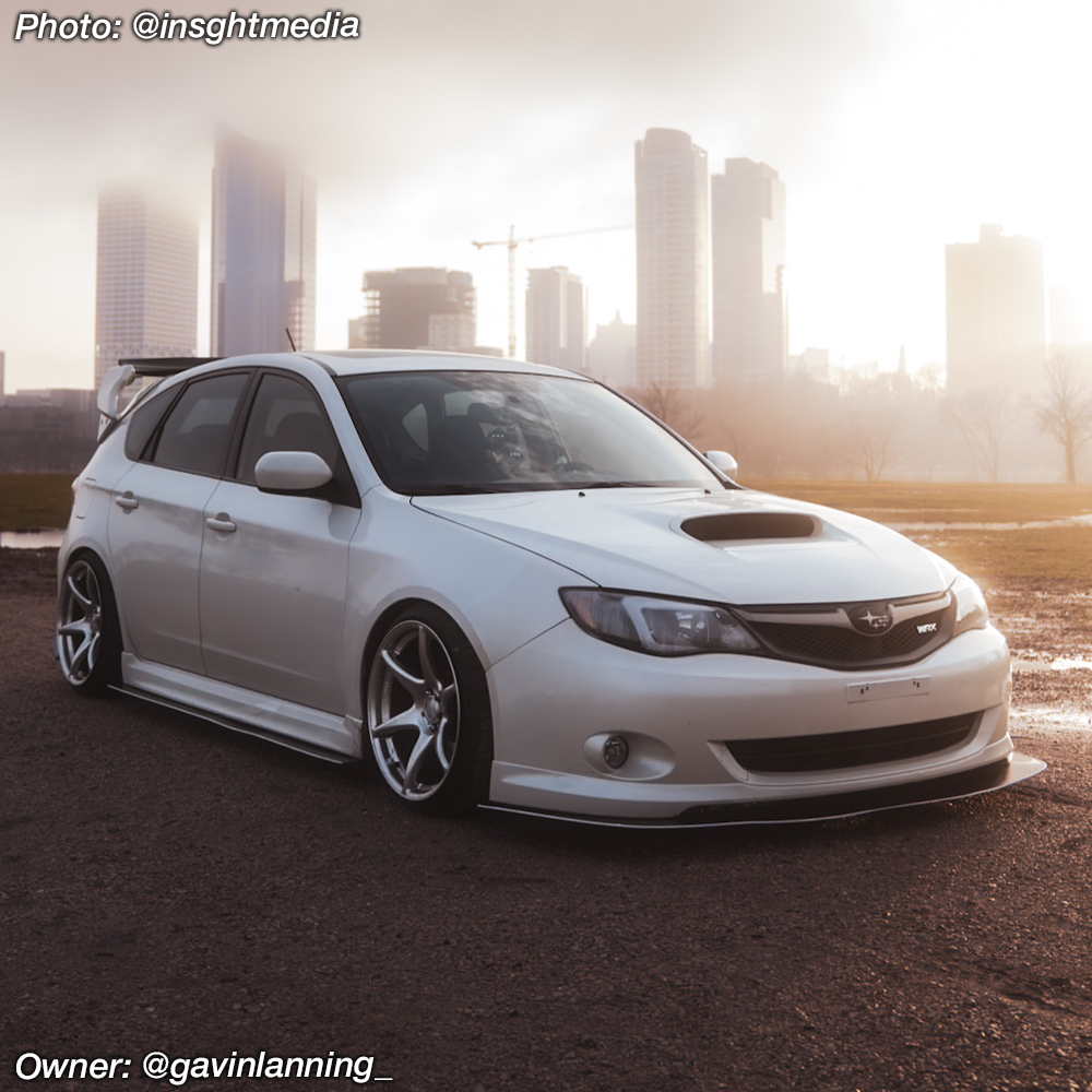 2008 wrx front lip