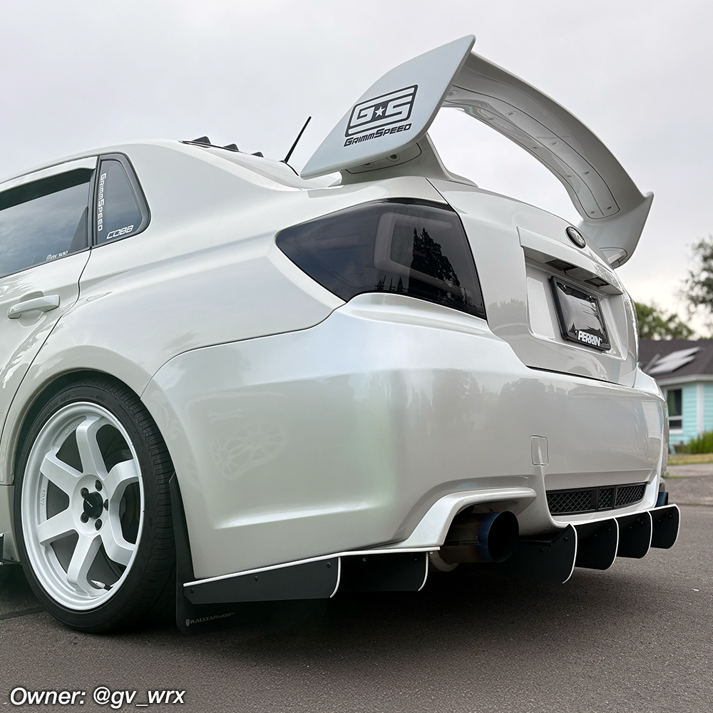 subaru wrx sti rear diffuser