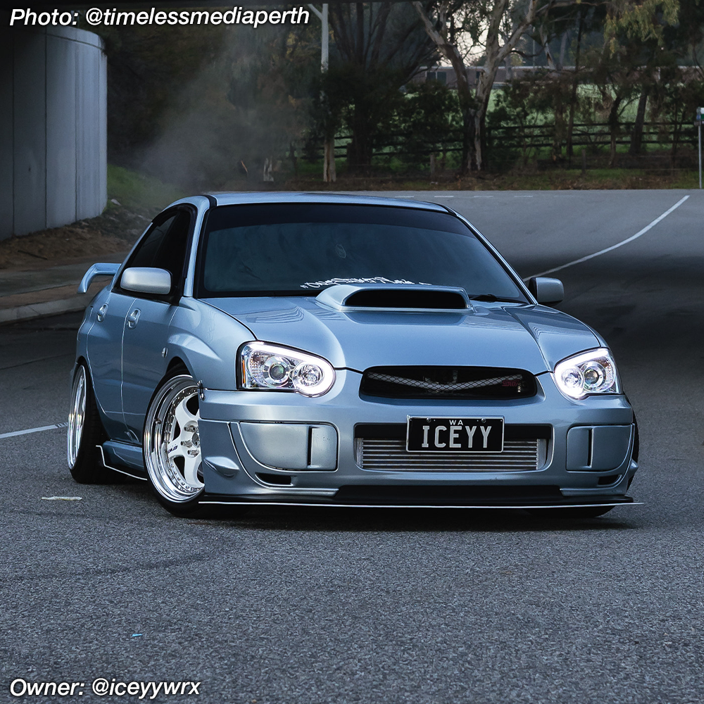 2005 wrx sti front splitter lip