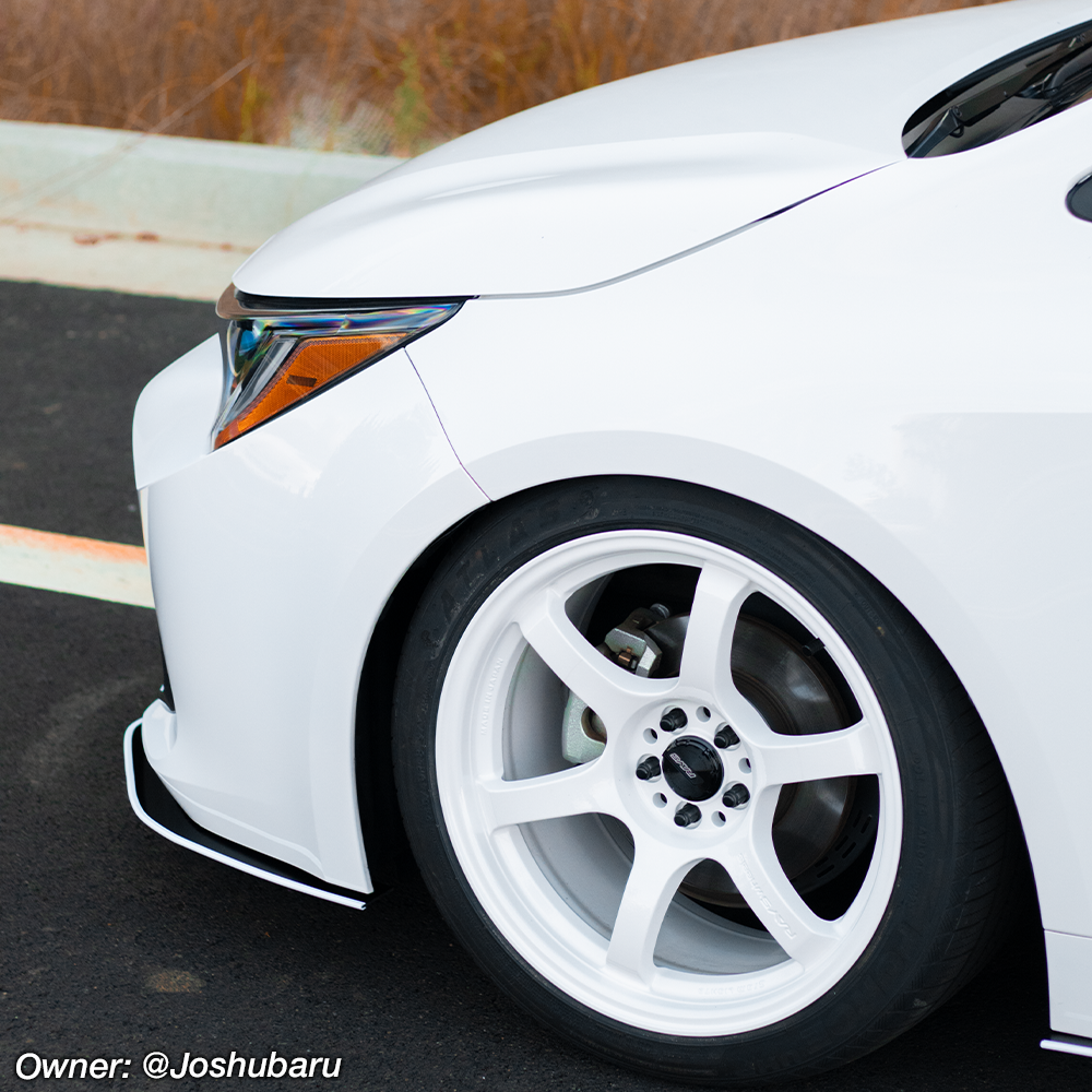 corolla hatch front splitter