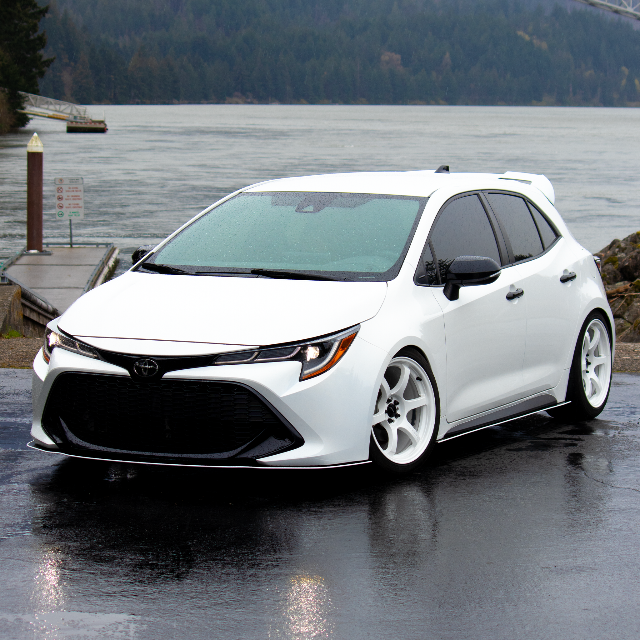2019+ Toyota Corolla HATCH Front Splitter V1