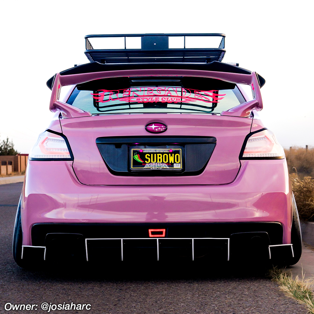 2017 wrx rear diffuser