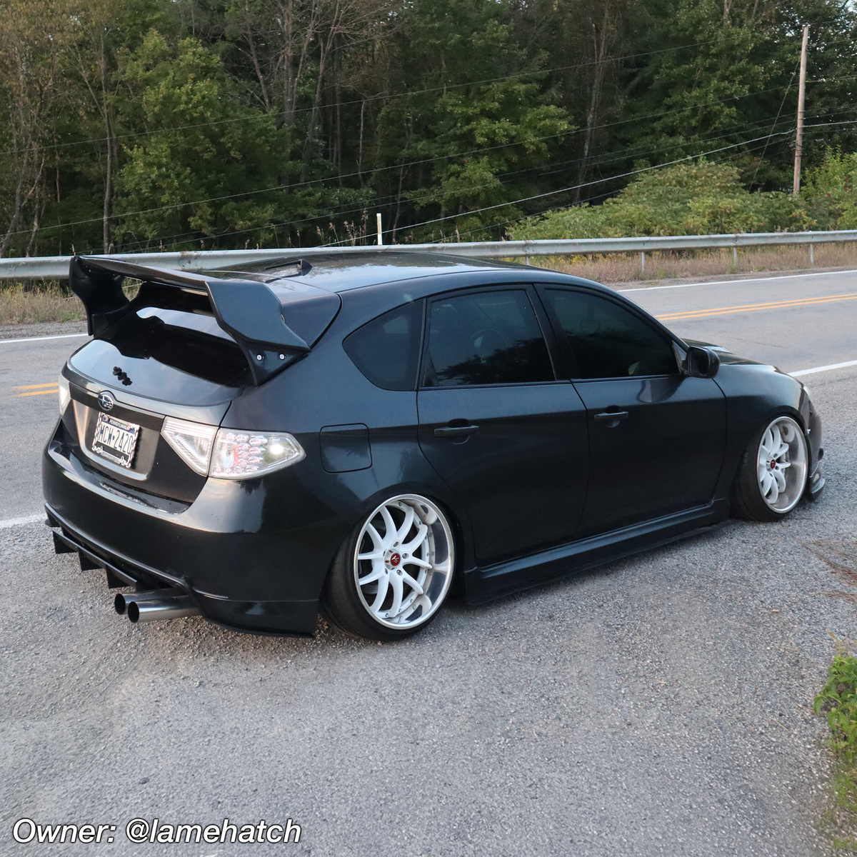 2008-2010 Subaru WRX Hatch Rear Diffuser V1