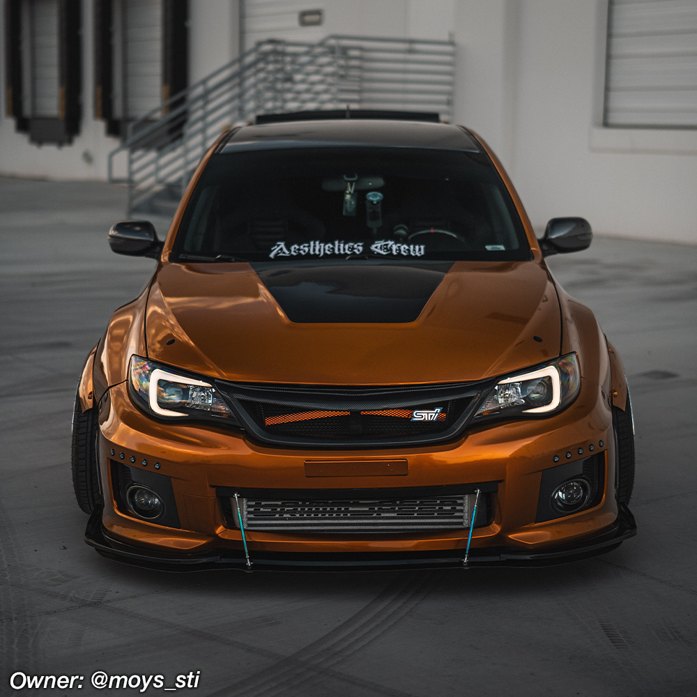 wrx front brace bumper