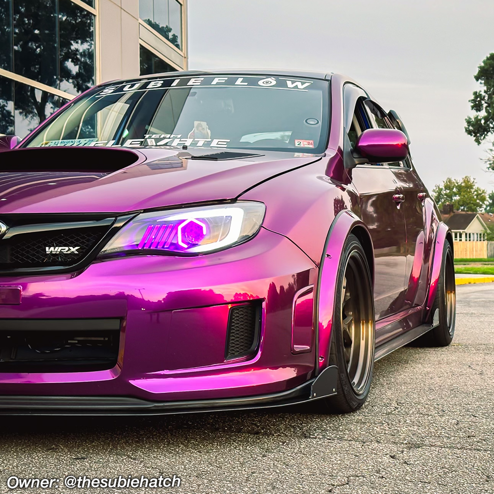 2014 wrx hatch front splitter