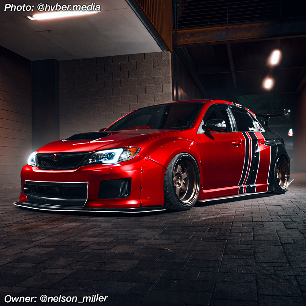 2011-2014 Subaru WRX/STI Front Splitter for V-LIMITED Lip