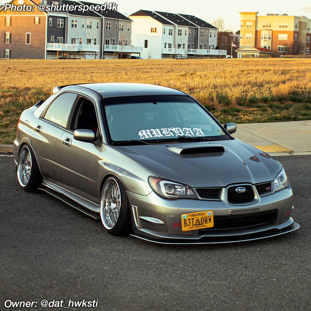 2006 subaru wrx sti front lip