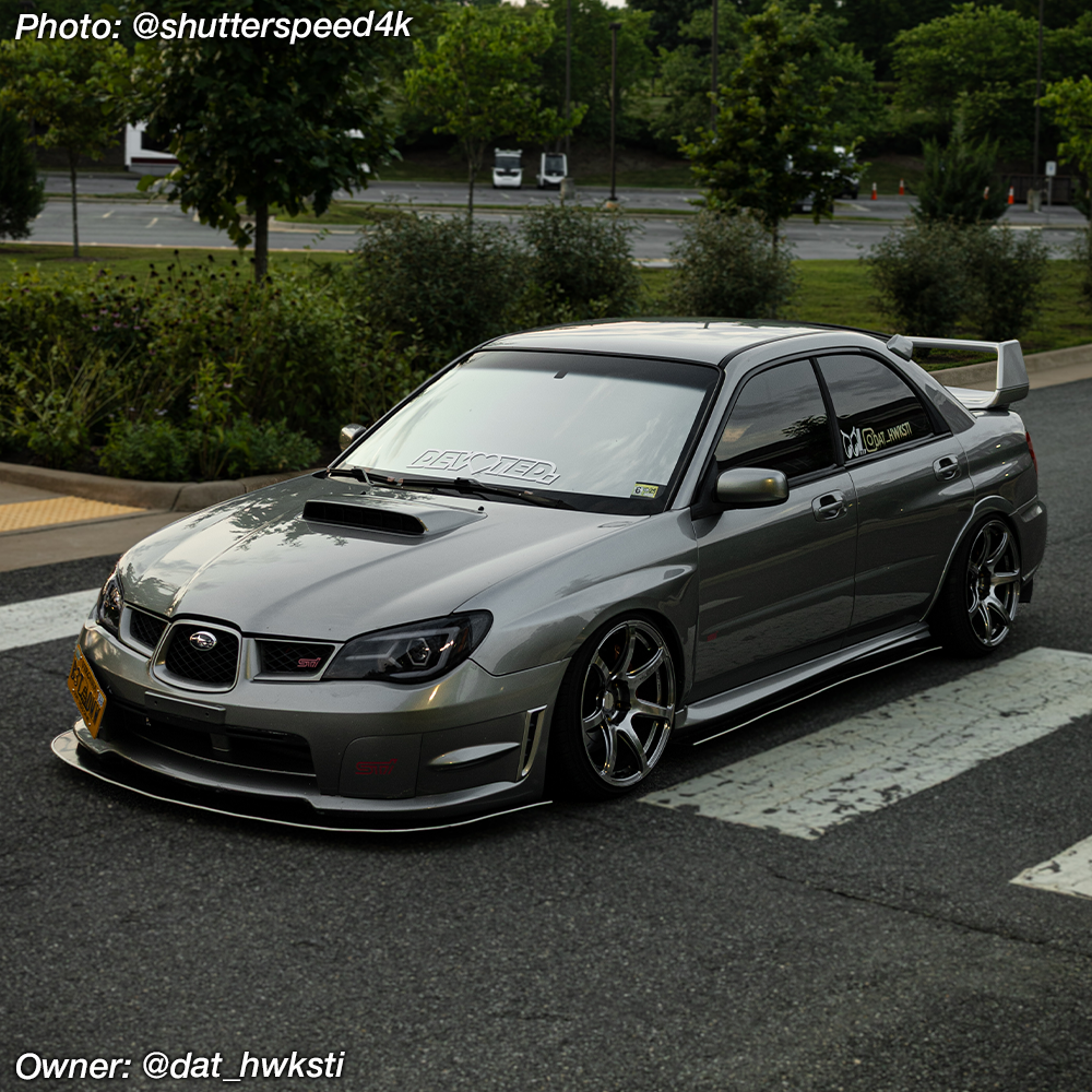 subaru wrx sti front splitter