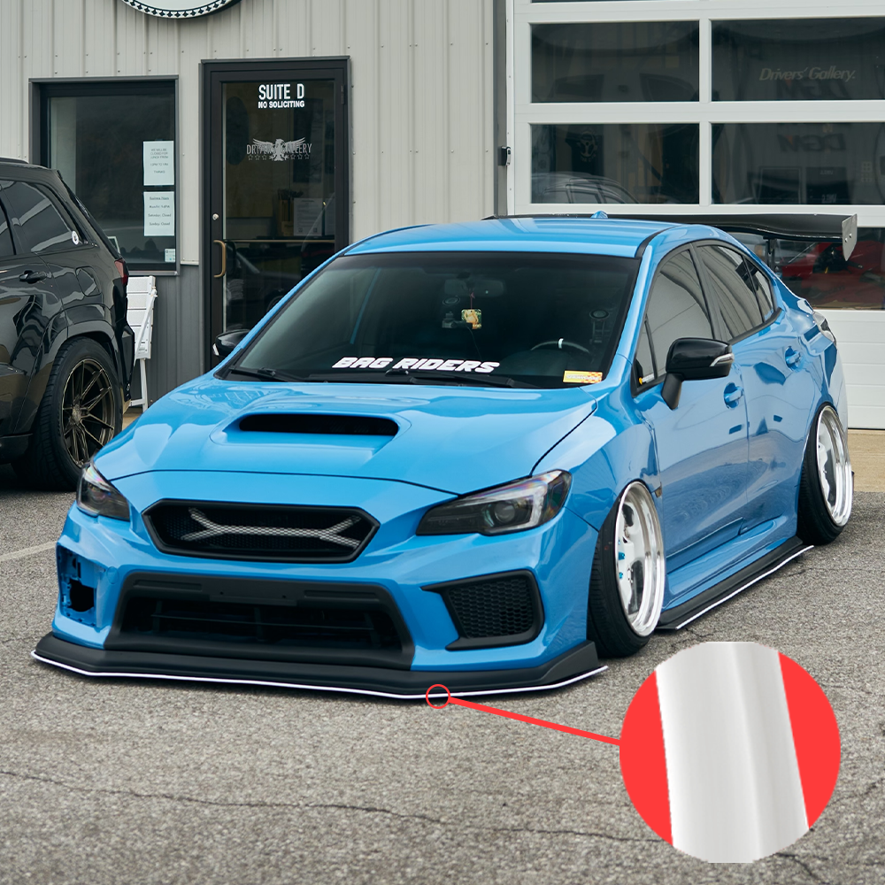 WHITE EDGE TRIM