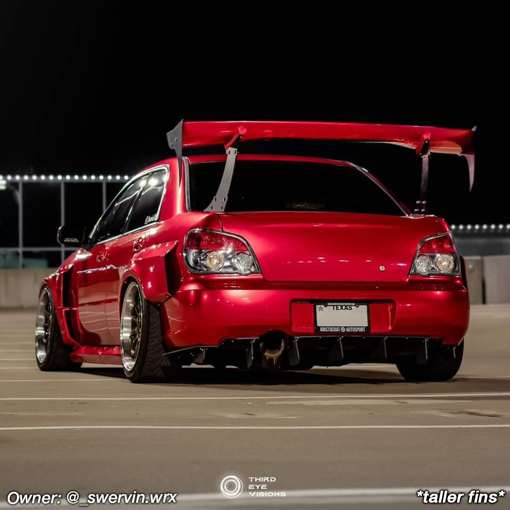 wrx rear diffuser