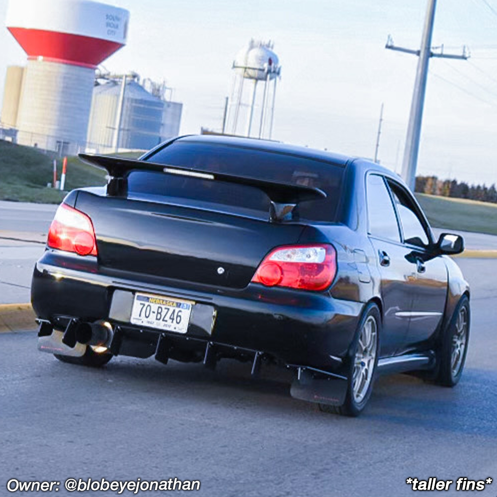 wrx rear diffuser