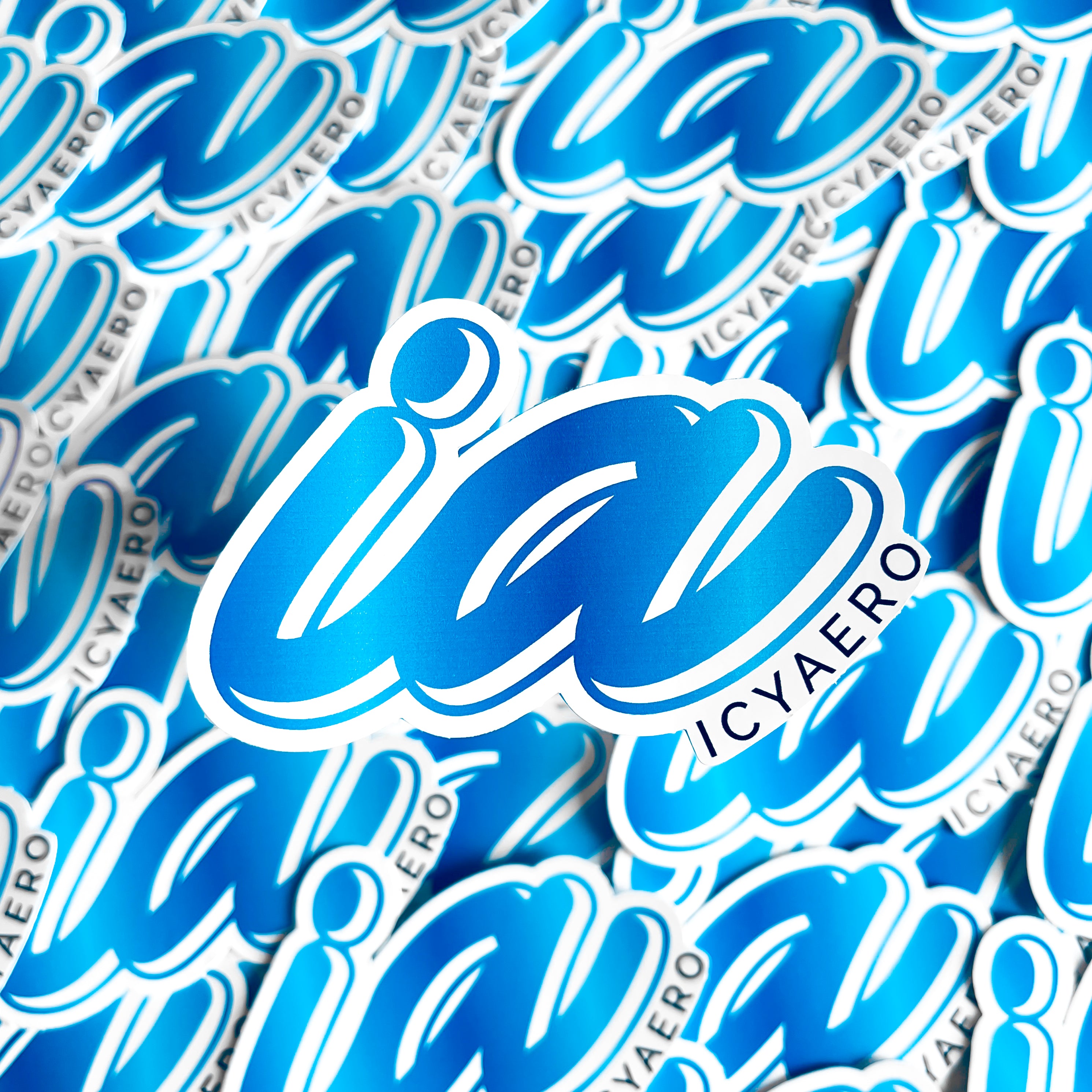 Icyaero "Flow" Sticker - Gradient