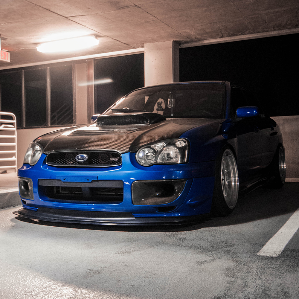 2005 wrx front splitter