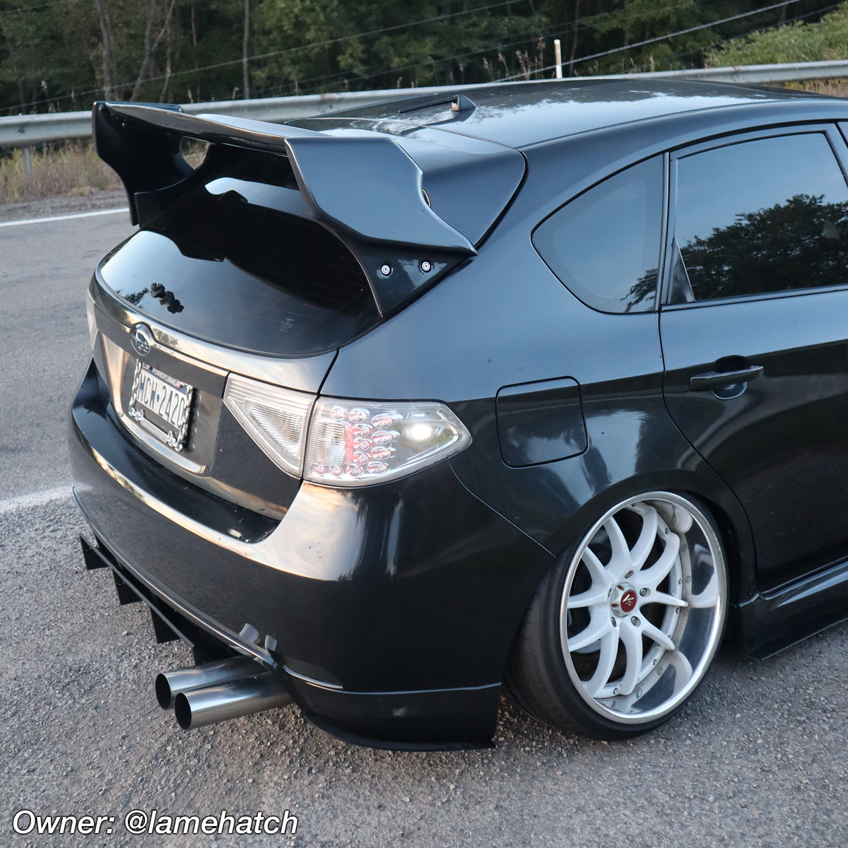 We Finally Made A Narrowbody WRX Hatch Diffuser