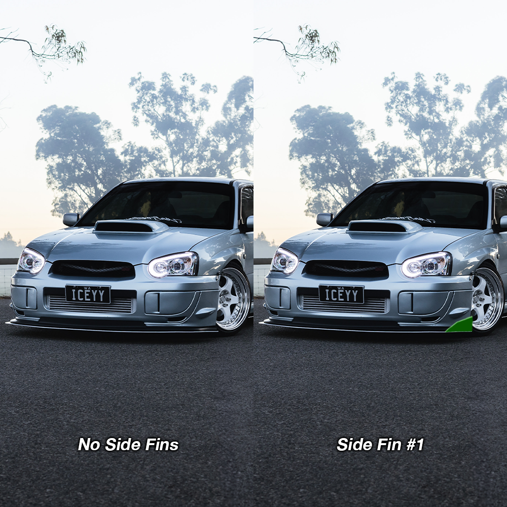 subaru front splitter