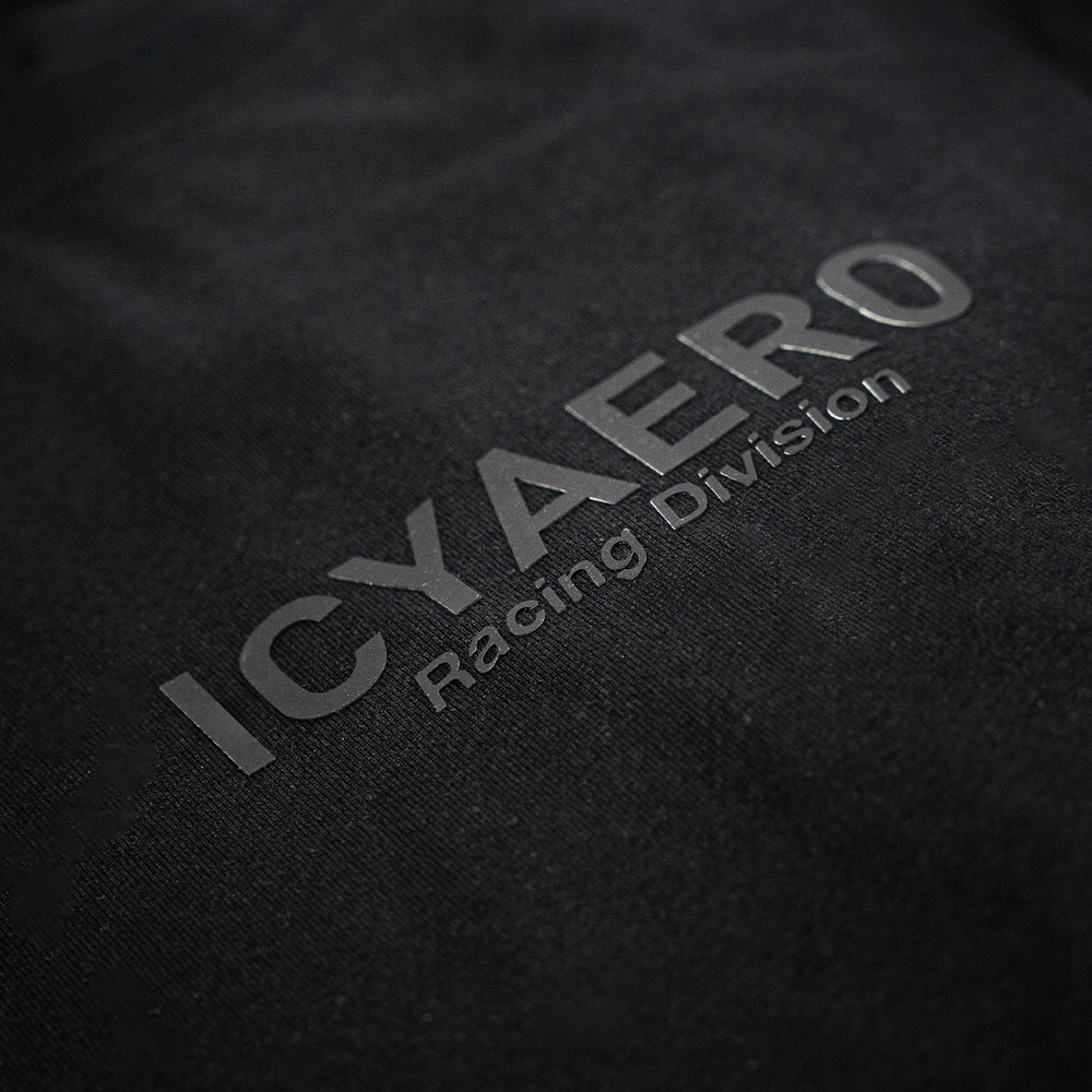 Icyaero Racing Division Tee - Jet Black