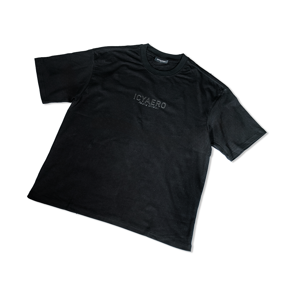 Icyaero Racing Division Tee - Jet Black