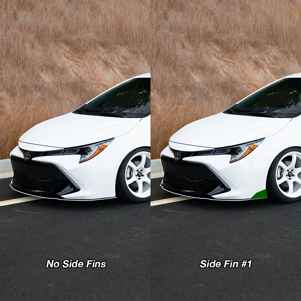 2021 COROLLA HATCHBACK FRONT SPLITTER