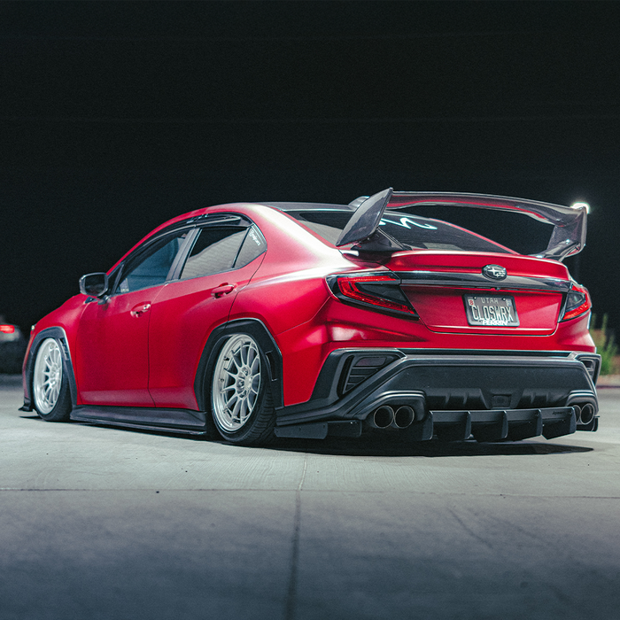 Vb Wrx Rear Diffuser Red 2022+ Subaru WRX Rear Diffuser V1 | icyaero
