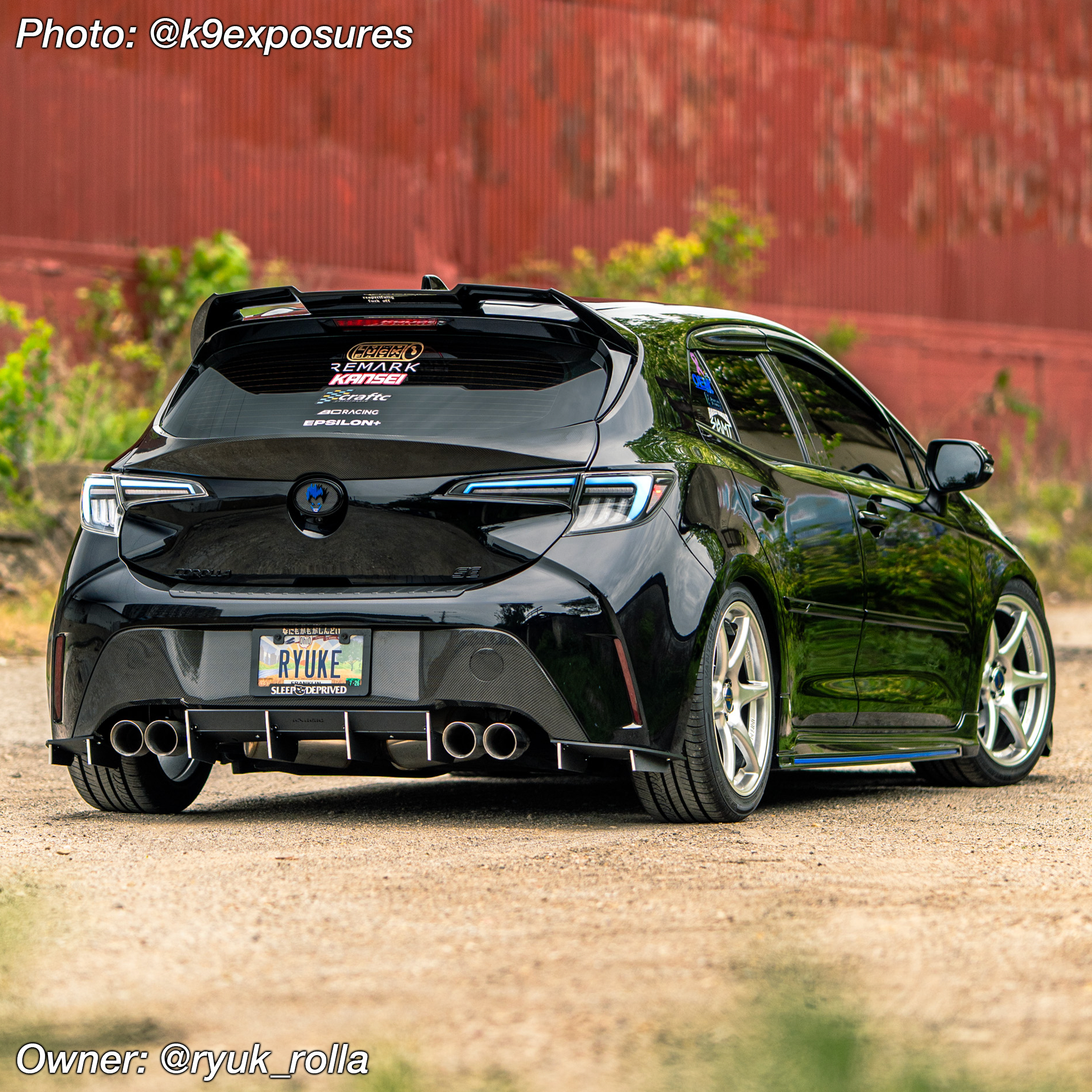 2011-2014 スバル WRX/STI ハッチ リアディフューザー V3 