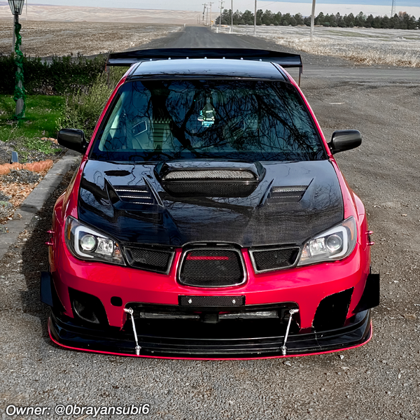 Red Edge Trim for Front Splitters & Side Skirts icyaero