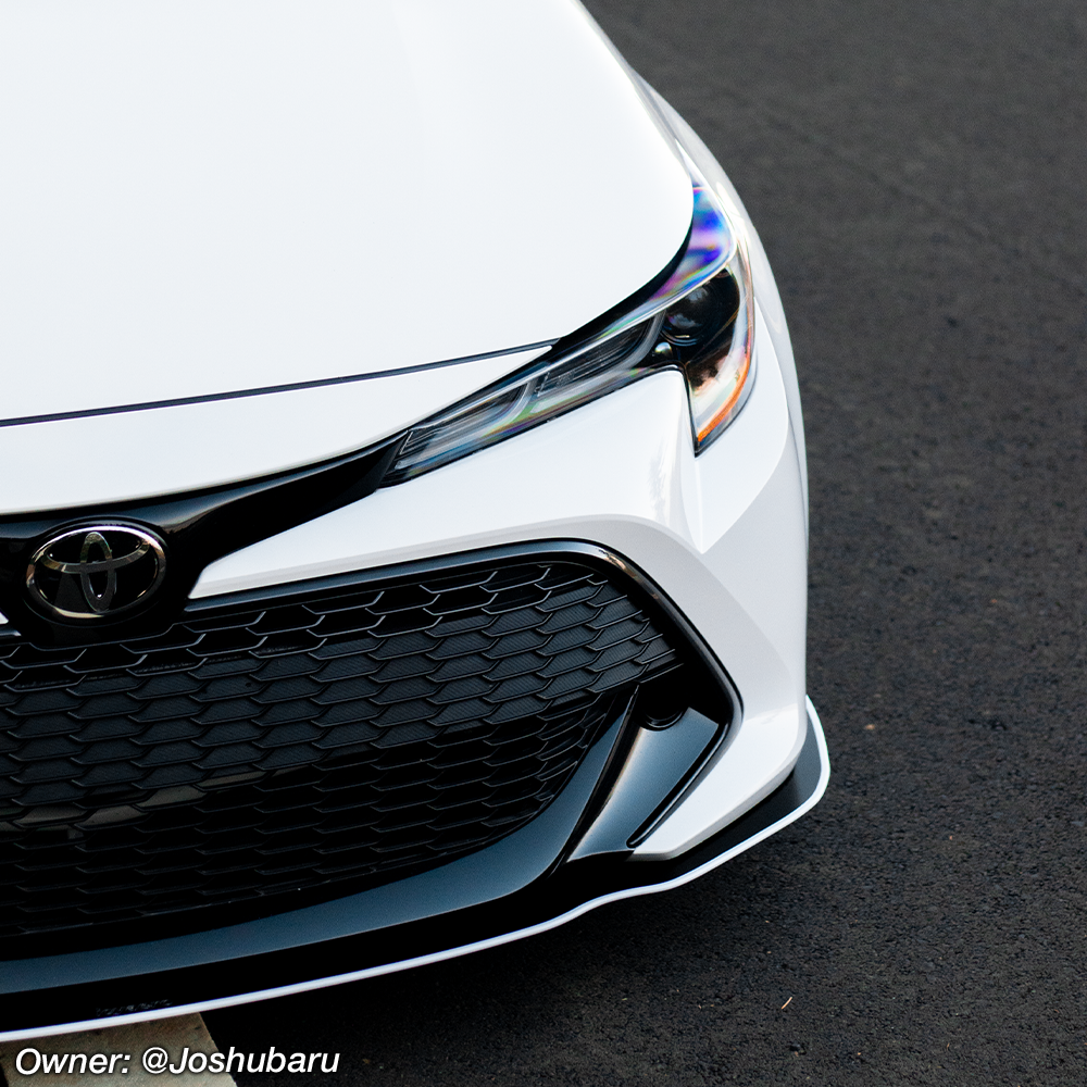 2025 COROLLA HATCHBACK FRONT SPLITTER