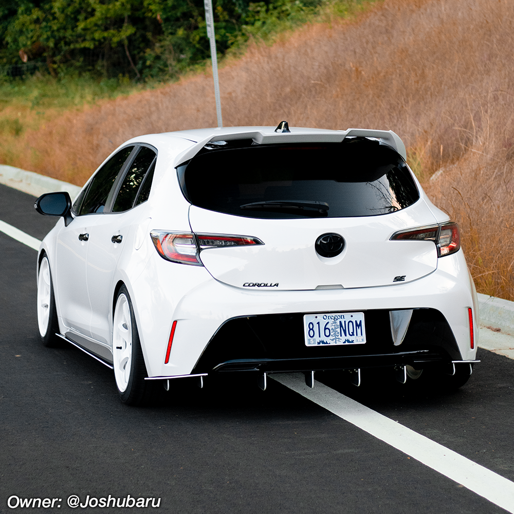 2024 corolla hatch side skirts