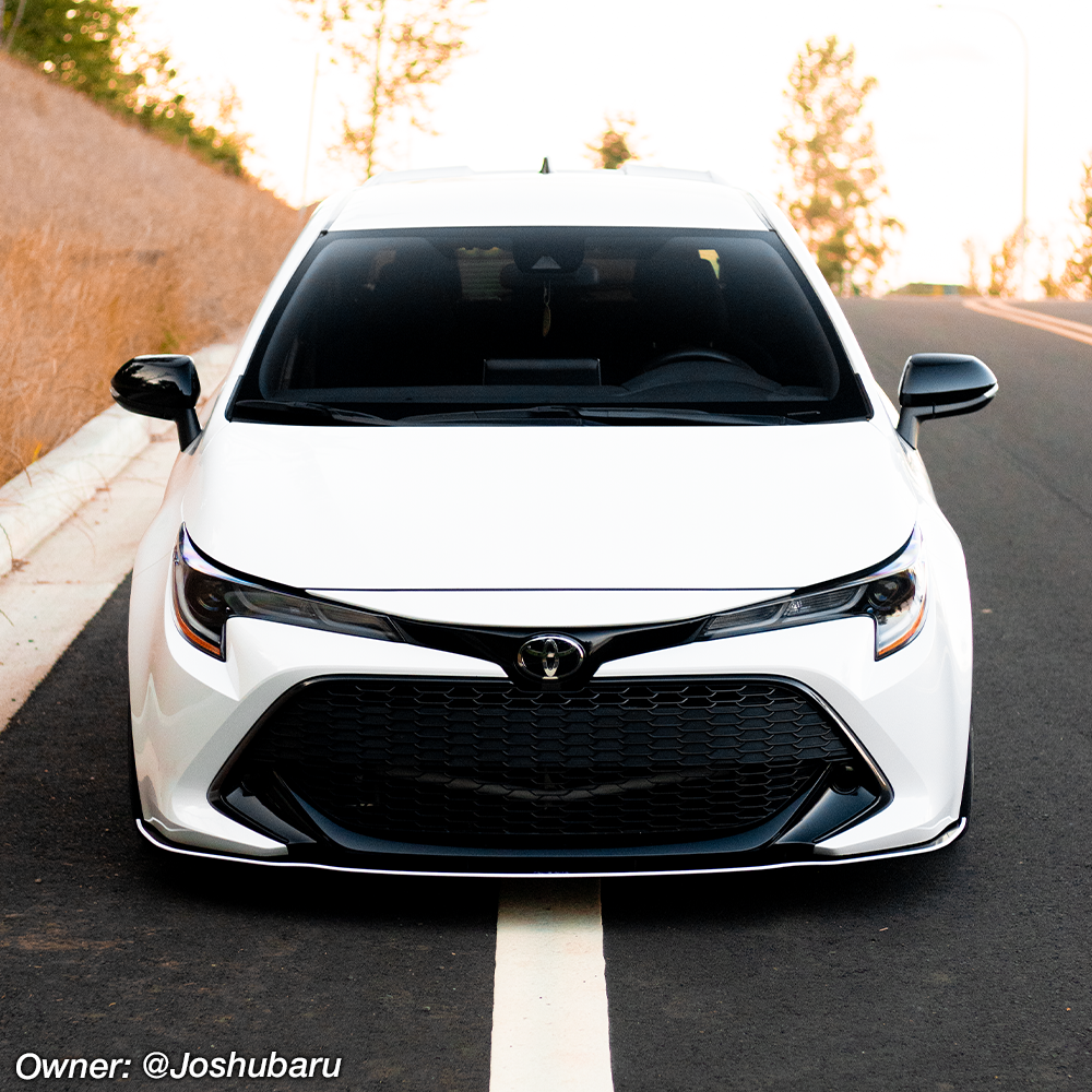 2022 COROLLA HATCHBACK FRONT SPLITTER