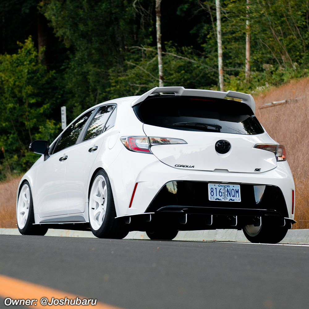 2021 corolla hatch side skirts