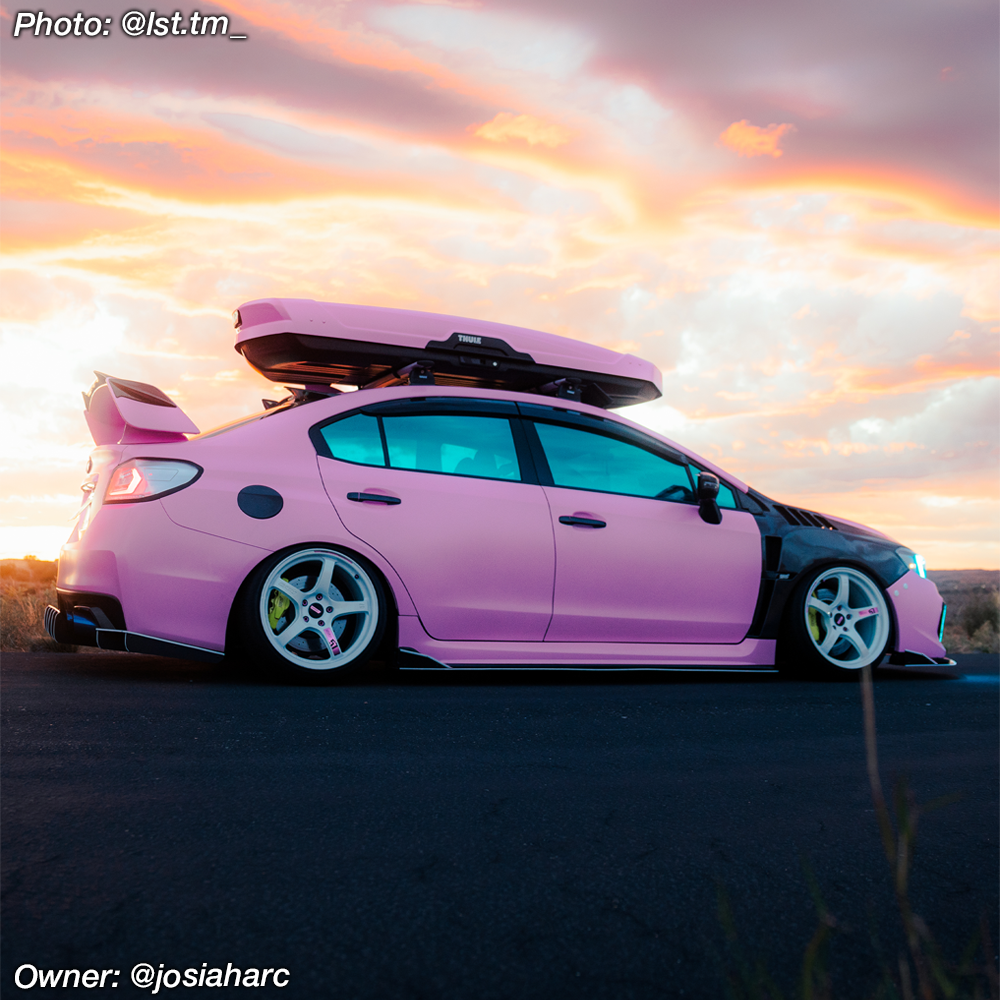 2018 sti subaru side skirt extensions