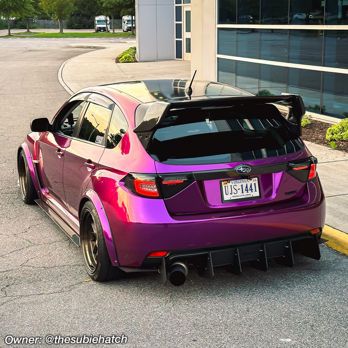 2011-2014 Subaru WRX/STI HATCH Rear Diffuser V1 | icyaero