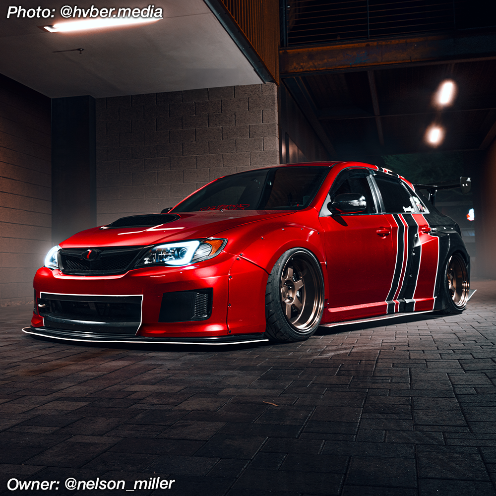 wrx sti front splitter