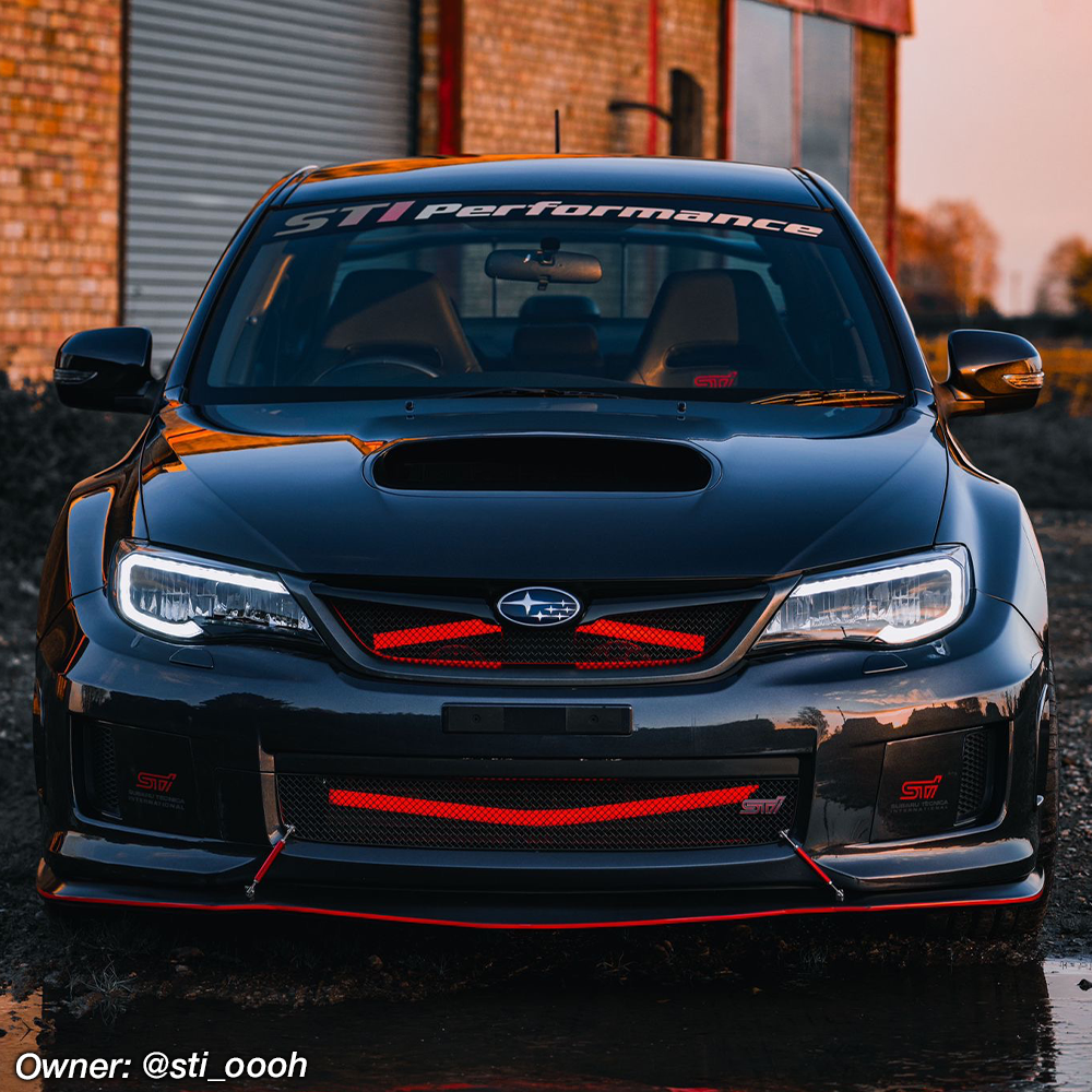 wrx sti aftermarket part glowbrace