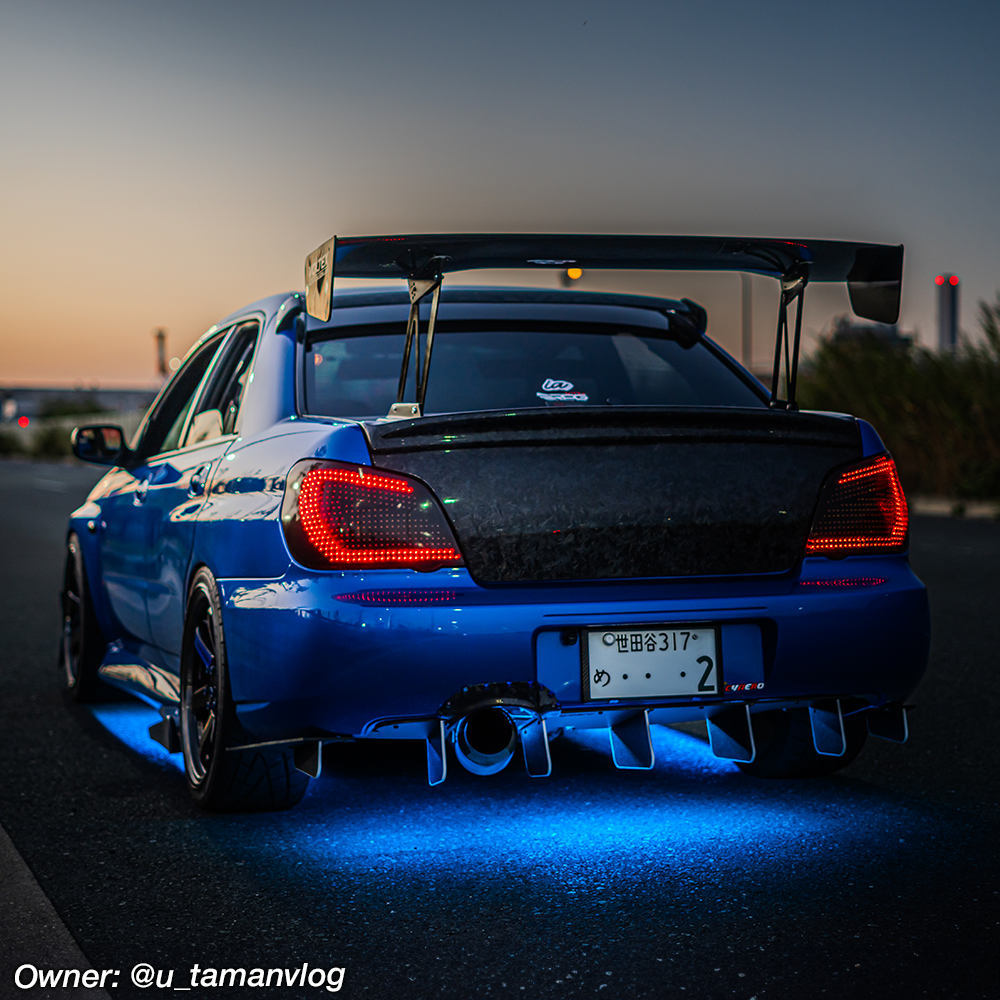 subaru wrx rear diffuser