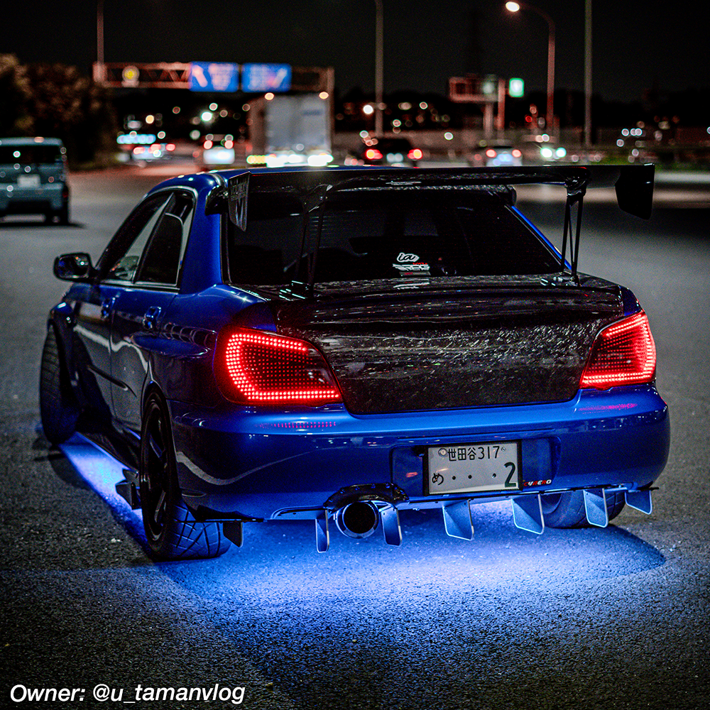 subaru wrx sti rear diffuser