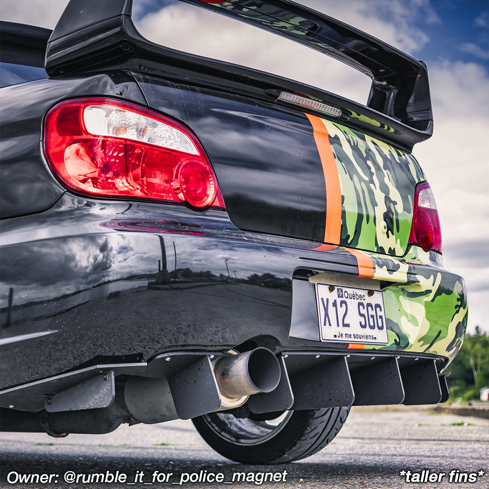 2004 wrx cheap rear diffuser