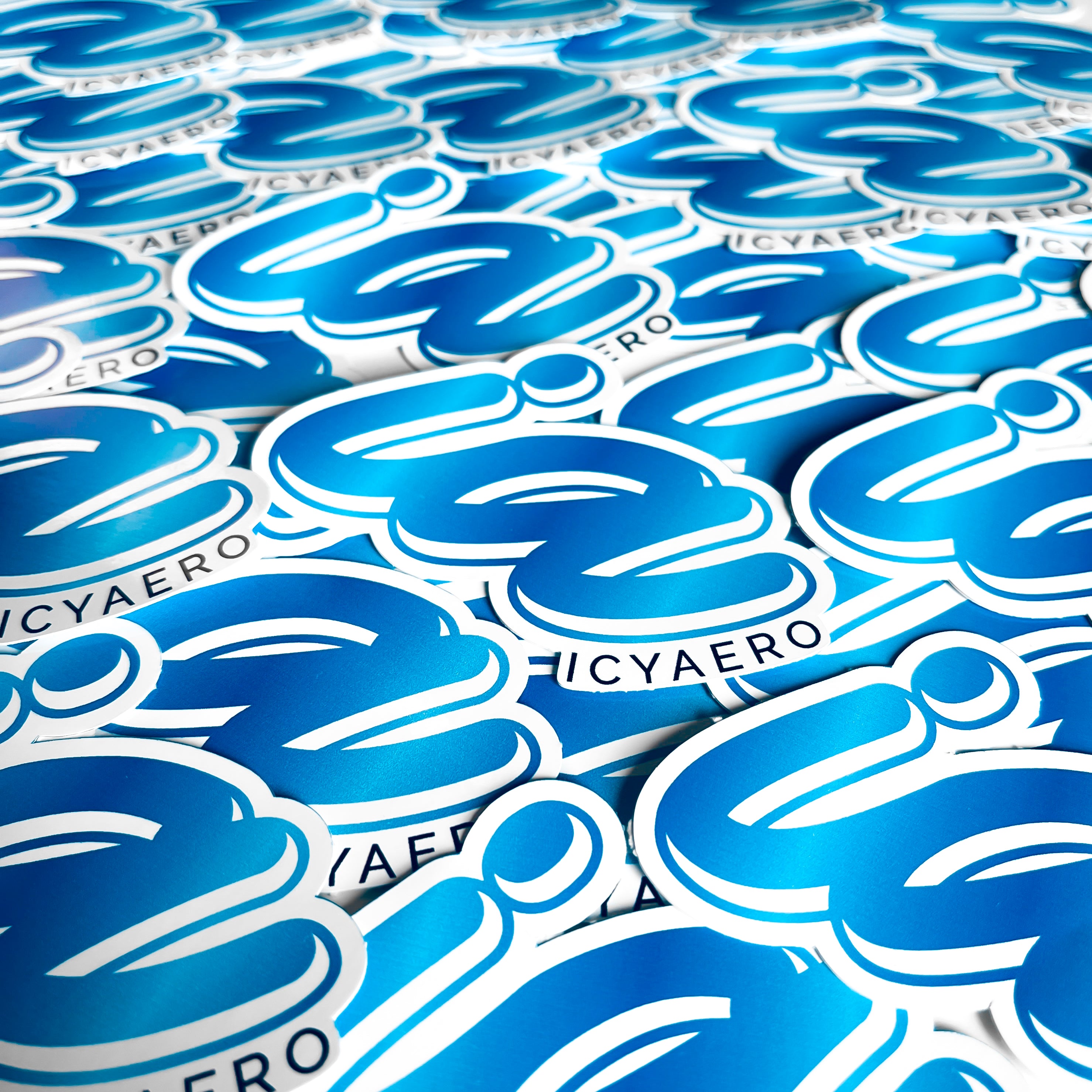 Icyaero "Flow" Sticker - Gradient