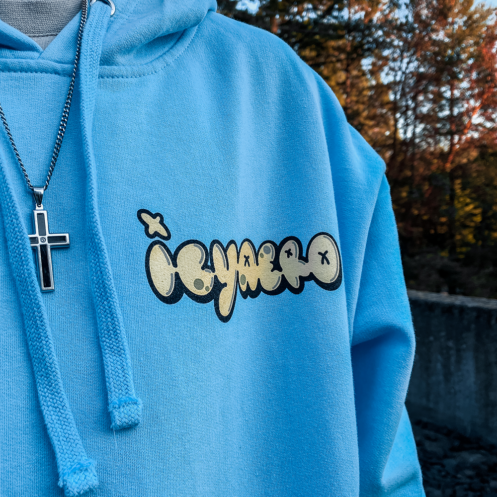 Polo G Light Blue Hoodie Unisex Hoodie Polo G The Goat Hoodie In