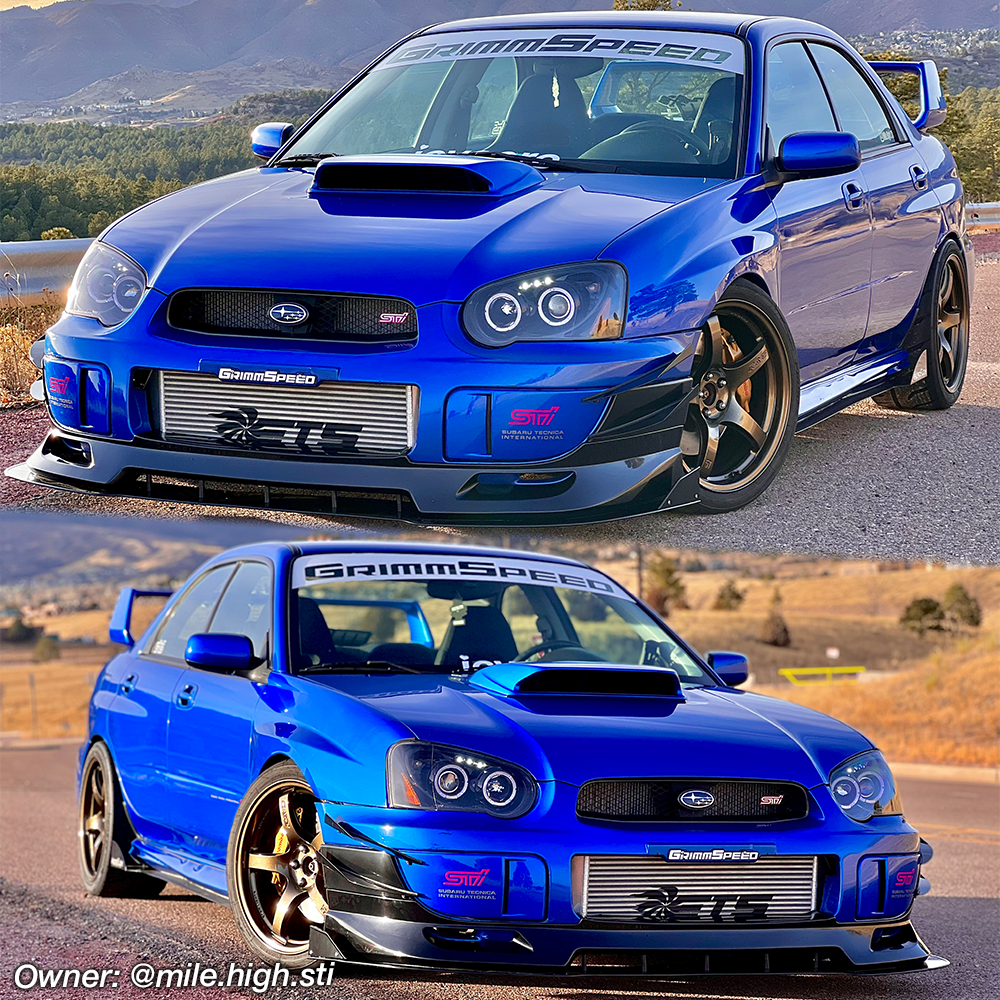 wrx front splitter