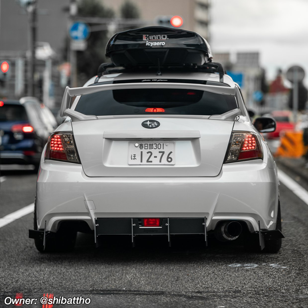 2011-2014 Subaru WRX/STI SEDAN Rear Diffuser | icyaero